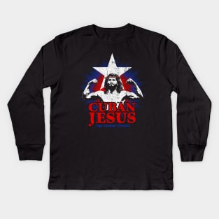 Cuban Jesus - Jorge Masvidal Kids Long Sleeve T-Shirt